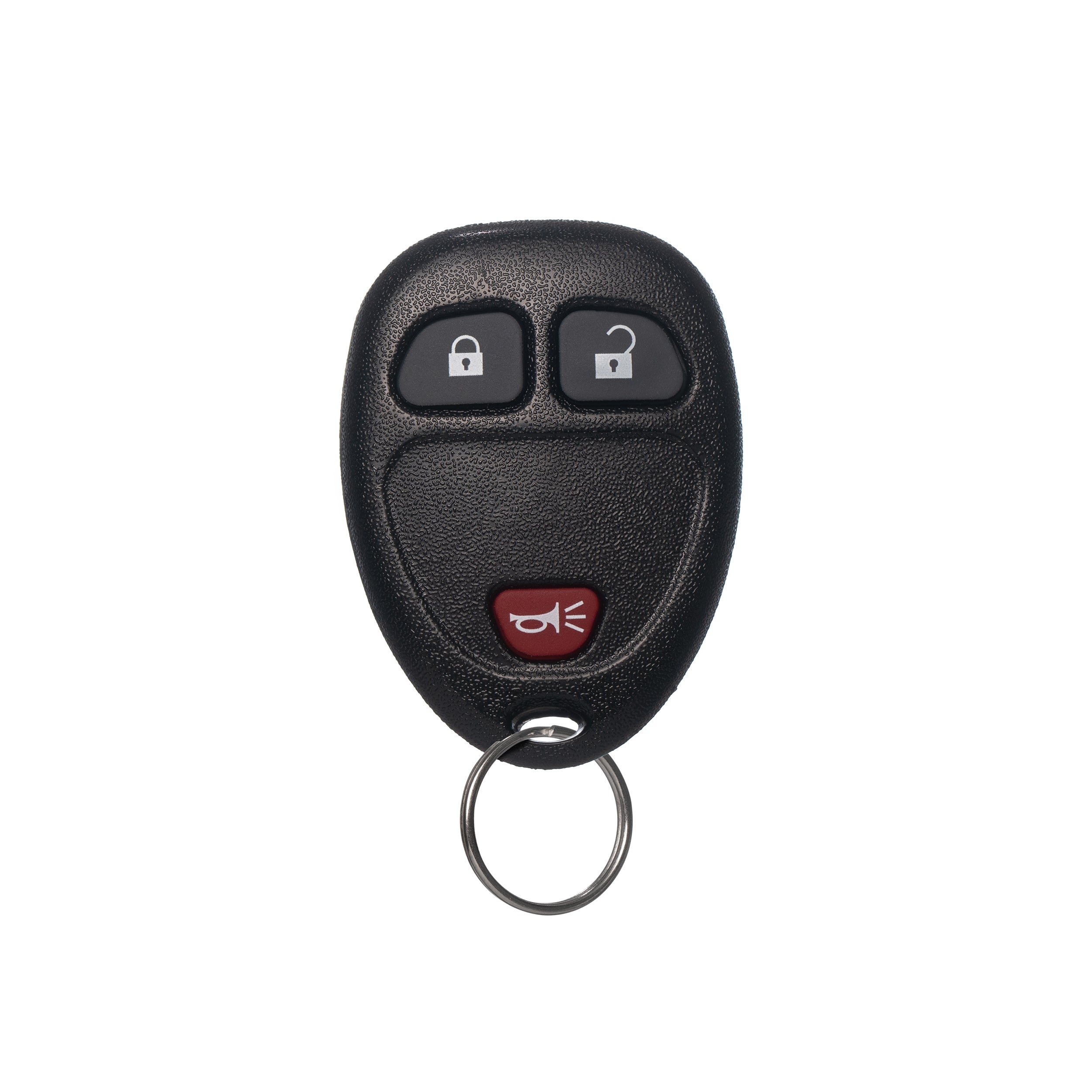 FOBTEK Keyless Entry Remote Key Fob for Chevy Silverado GMC Sierra 2007-2013, Replacement for OUC60270 15913420 (3-Button Basic)