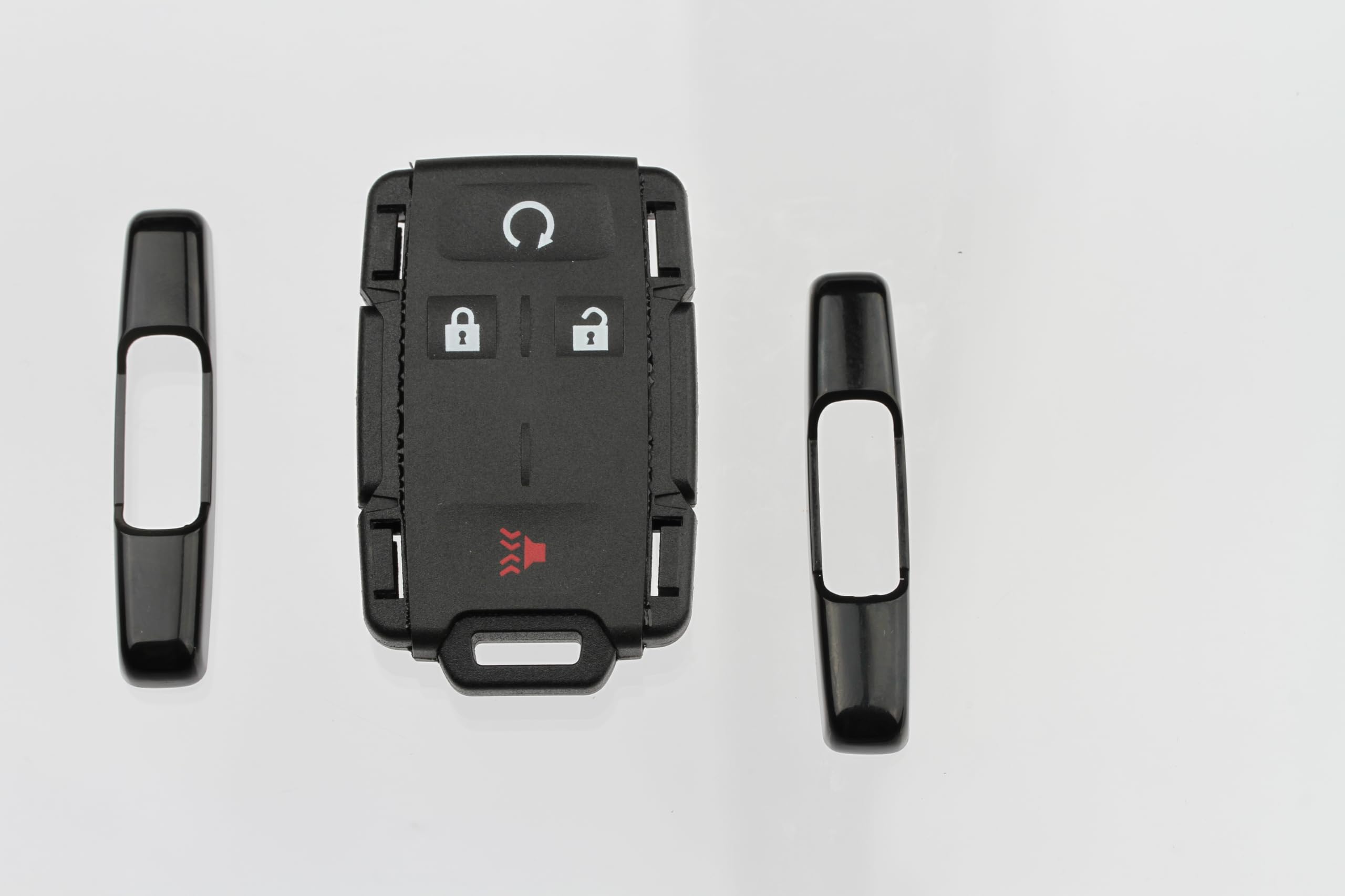FOBTEK Key Fob Shell Case for Chevy GMC M3N-32337100, 4-Button