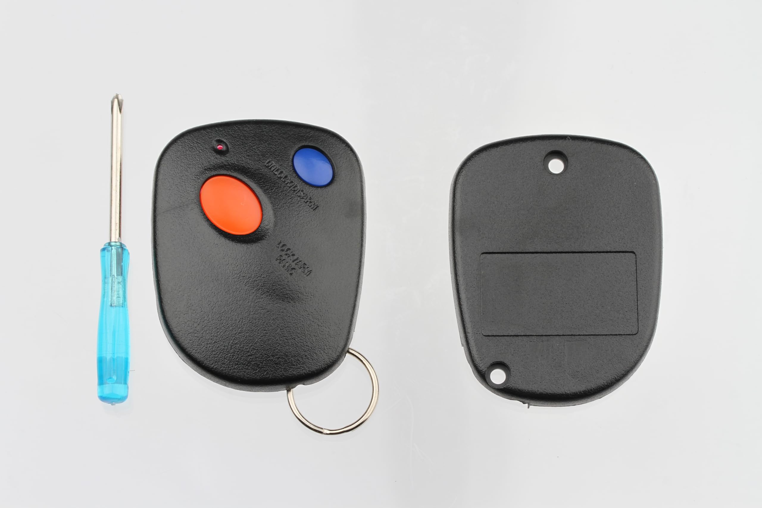 FOBTEK Key Fob Shell Case & Button Pad for Subaru A269ZUA111, 2-Button
