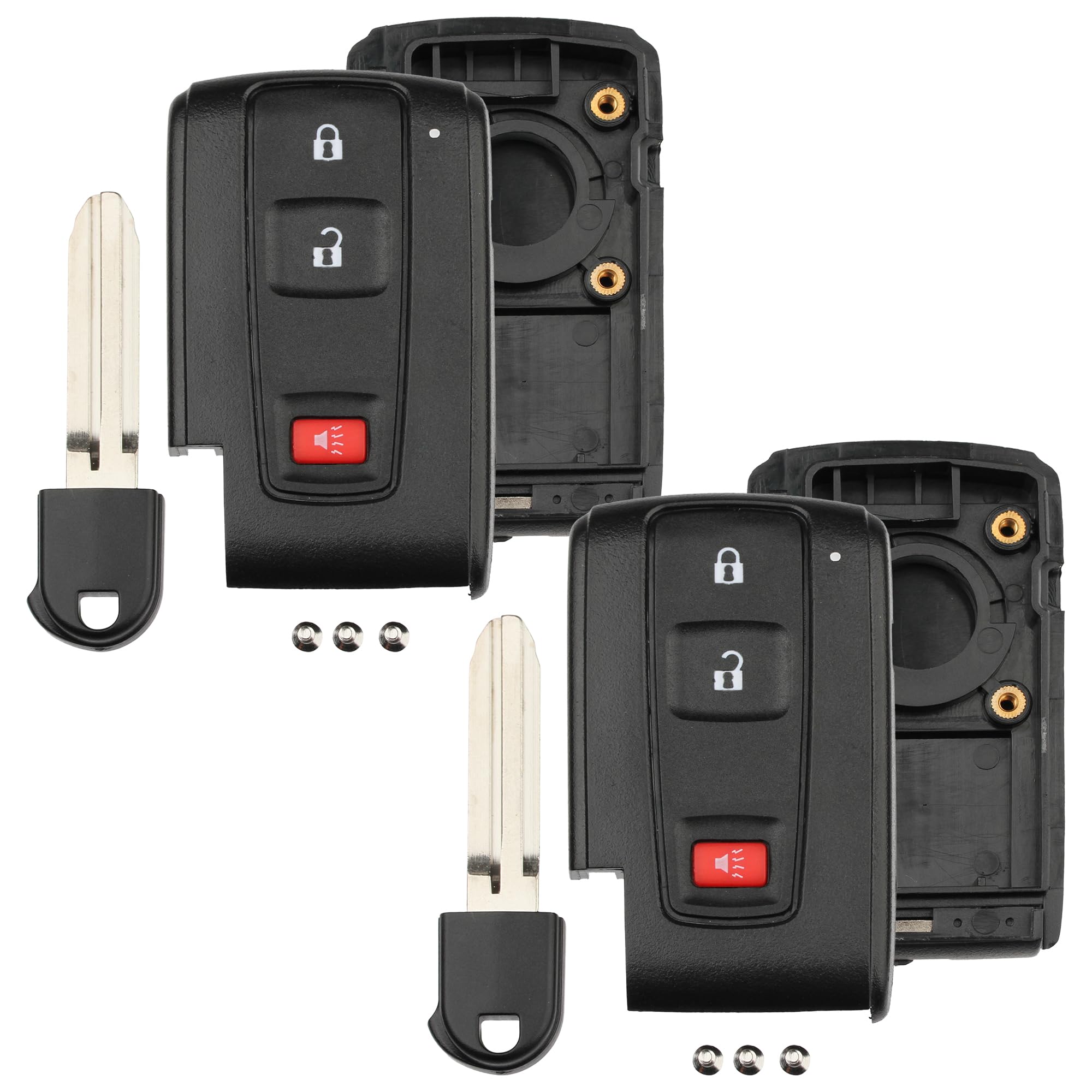 Key Fob Shell for Toyota – MOZB31EG MOZB21TG, 3-Button