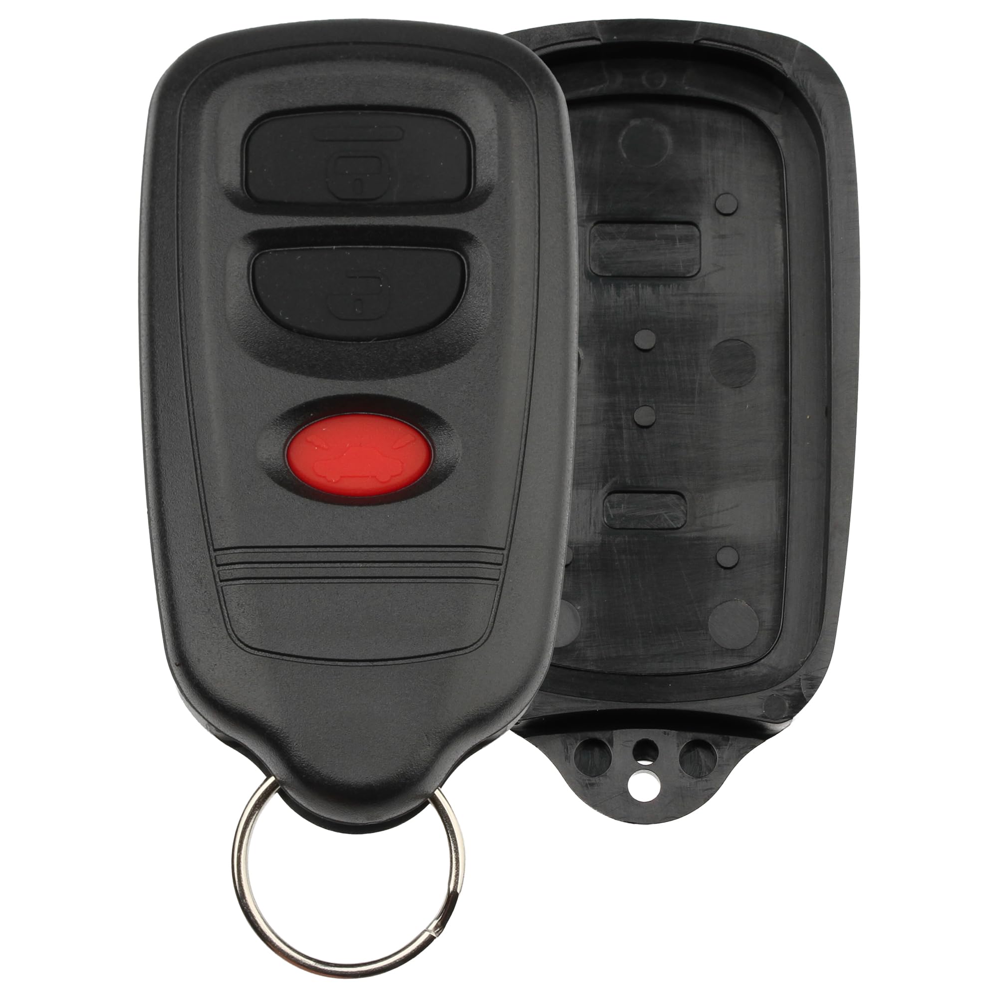 FOBTEK Key Fob Shell Case & Button Pad for Honda Isuzu Acura HYQ1512R