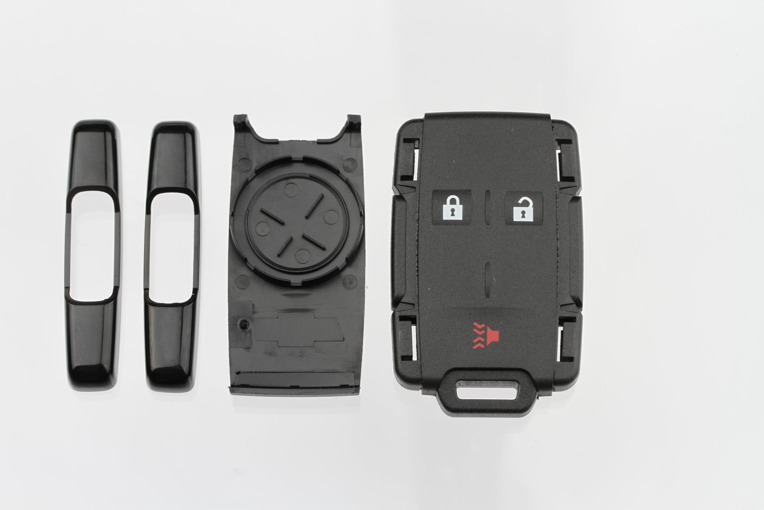 FOBTEK Key Fob Shell Case for Chevy GMC M3N-32337100, 3-Button