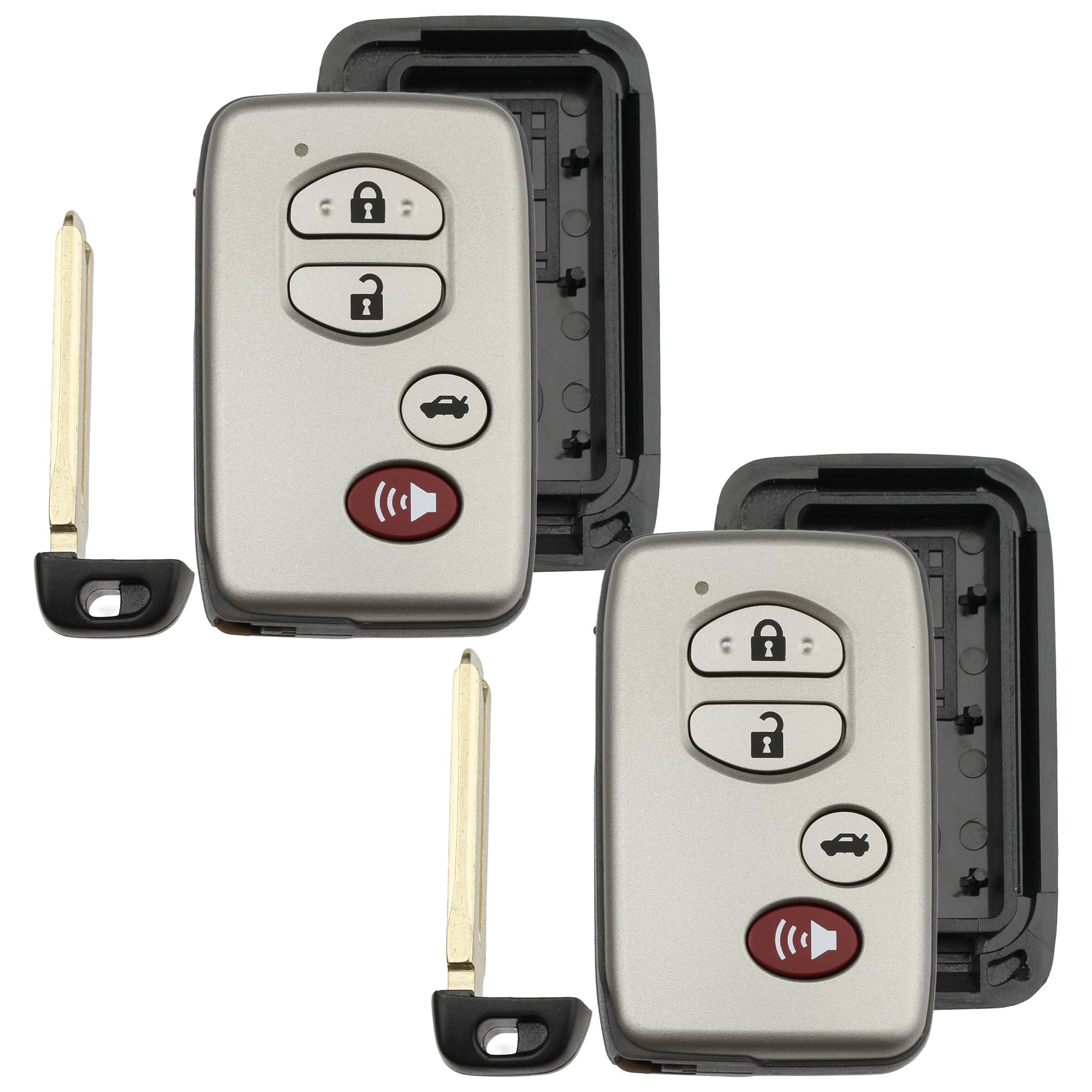 Key Fob Shell for Toyota – HYQ14AAB, 4-Button