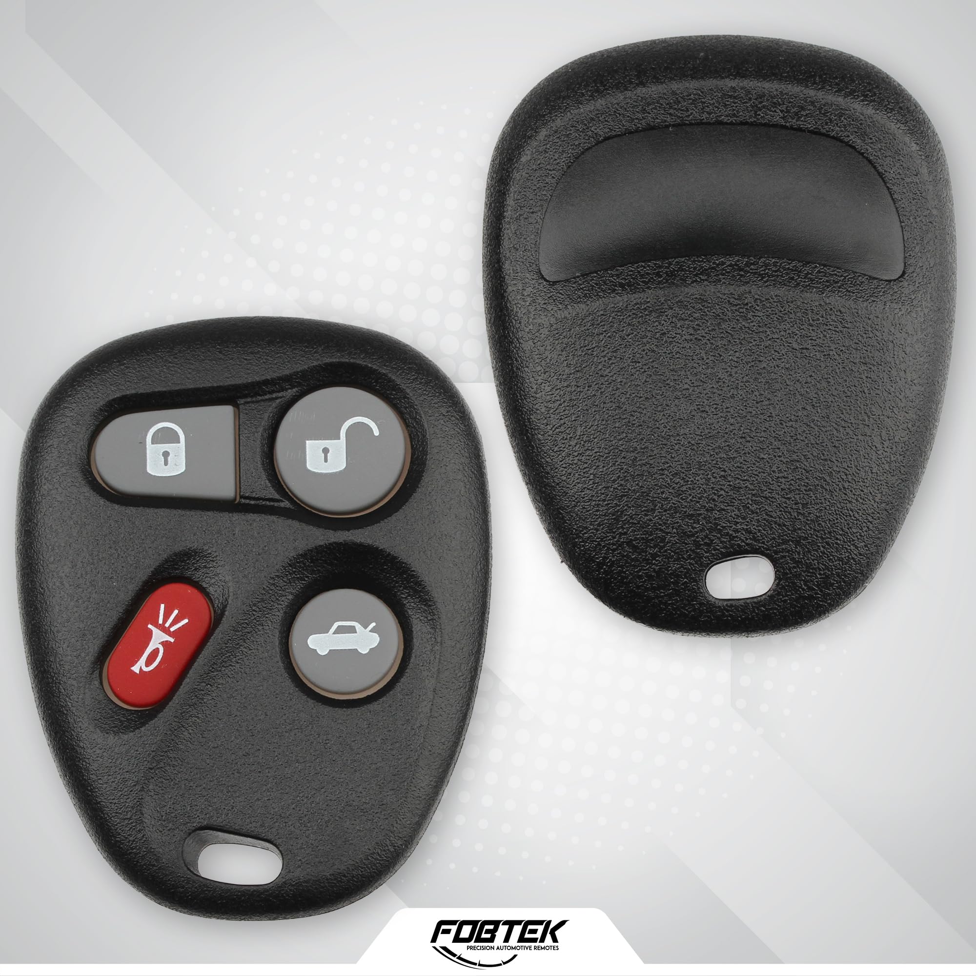 FOBTEK Key Fob Shell Case for Chevy Pontiac Buick KOBLEAR1XT